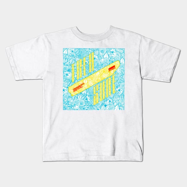 Ateez Treasure Ep.3: One to all Album Cover Kids T-Shirt by TheHermitCrab